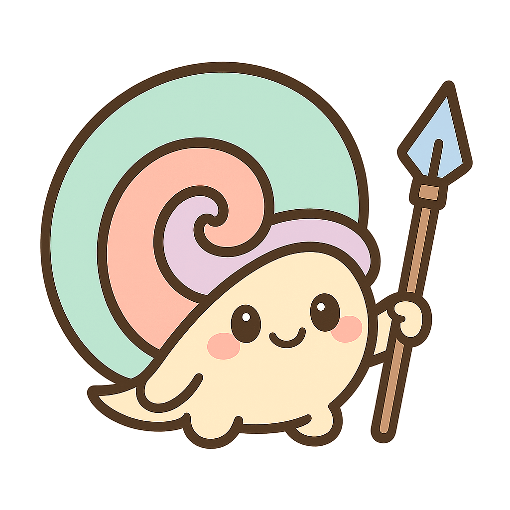 槍を持った貝（やりがい）